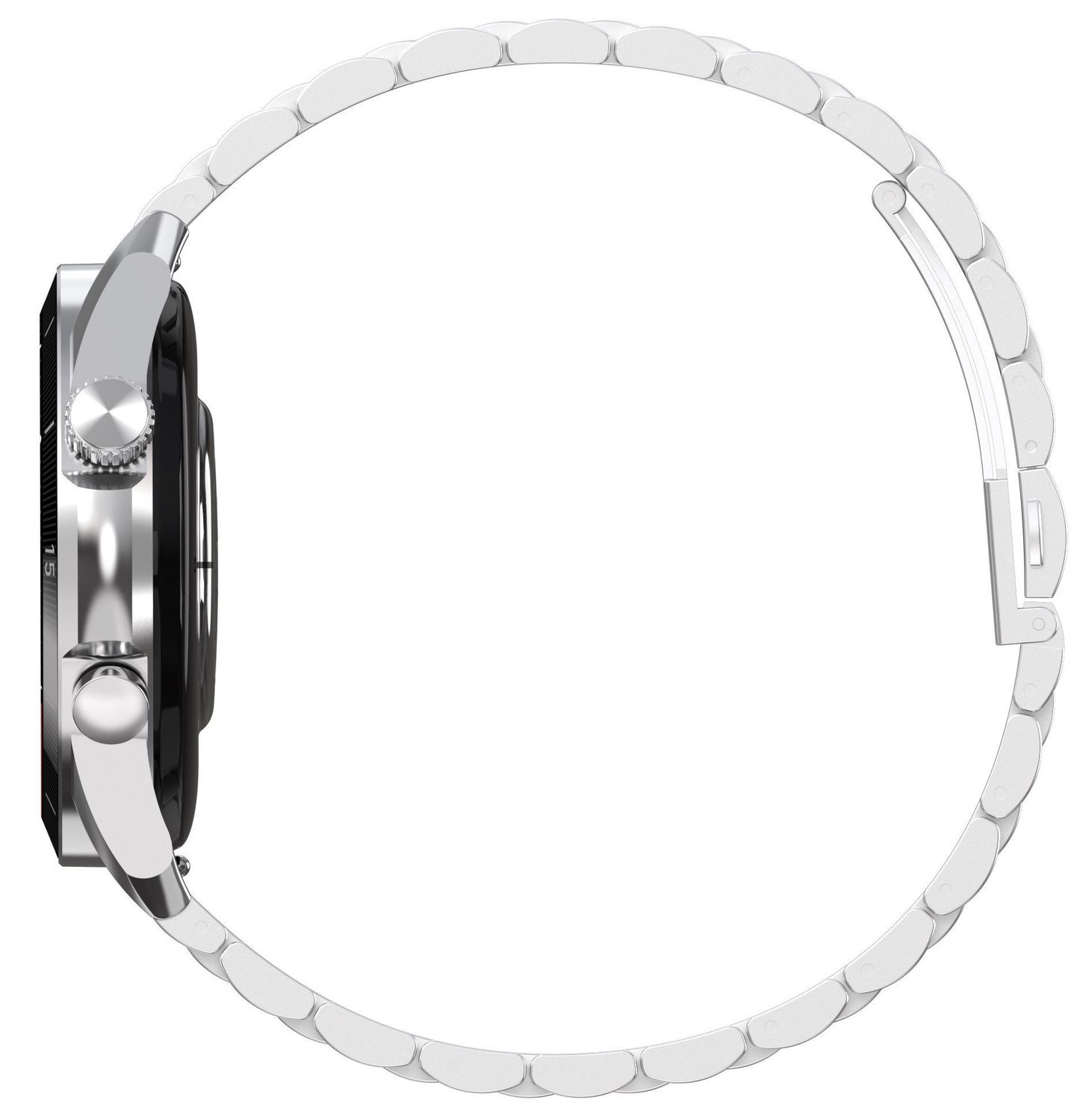 Smartwatch męski Garett V10 srebrny stalowy. Smartwatch męski Garett. Zegarek męski Garett. Męski zegarek z bluetooth. Męski zegarek smartwatch z rozmowami. Zegarek z funkcjami sportowymi. Zegarek męski na bransolecie Garett idealny na preze.jpg